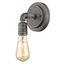  IN41323AGY - Grayson 1-Light Antique Gray Sconce