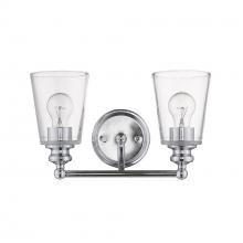  IN41401CH - Ceil 2-Light Chrome Vanity