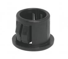  90/161 - Nylon Snap-In Bushing; For 7/16" Hole; Black Finish