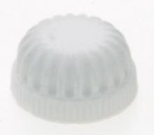  90/167 - Plastic Lock-Up Caps; 1/8 IP; 3/4" Diameter; White Finish