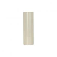  90/2446 - Plastic Candle Cover; Cream Plastic; 1-3/16" Inside Diameter; 1-1/4" Outside Diameter;