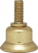  90/2458 - Steel Riser; 1/4-27; Brass Plated; 1/2" Height