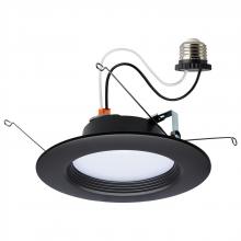  S11837R1 - 9 Watt; LED Downlight Retrofit; 5-6 Inch; CCT Selectable; 120 Volts; Bronze Finish