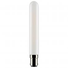  S21377 - 4 Watt T6.5 LED; Frosted; Double Contact Bayonet Base; 4000K; 360 Lumens; 120 Volt