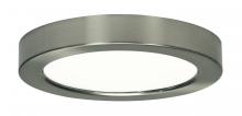  S29349 - Blink - 13.5W- 7" Surface Mount LED - 3000K- Round Shape - Brushed Nickel Finish - 120V