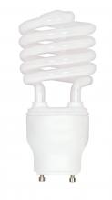  S8232 - 23 Watt; Mini Spiral Compact Fluorescent; 3500K; 82 CRI; GU24 base; 120 Volt