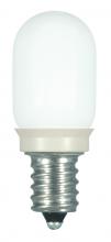  S9176 - 0.8 Watt LED; T6; Frost; 2700K; Candelabra base; 120 Volt; Carded