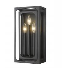  3038-3S-MB - 3 Light Wall Sconce