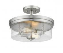  464SF-BN - 2 Light Semi Flush Mount