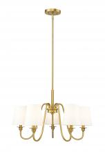  7509-5-26MGLD - 5 Light Chandelier