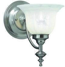  667-09 - Richland 1 Arm Wall Sconce Satin Nickel