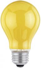  345200 - 60W A19 Incandescent Bug Yellow E26 (Medium) Base, 120 Volt, Box, 2-Pack