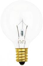  383100 - 10W G12 1/2 Incandescent Clear E12 (Candelabra) Base, 120 Volt, Box