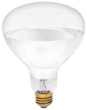  0391300 - 250W R40 Incandescent Reflector Clear Hard Glass Infrared Heat Flood E26 (Medium) Base, 120 Volt,