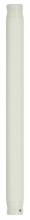  7724000 - 1/2 ID x 12" White Finish Extension Downrod