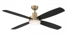  WR1602BB - Aeris Brushed Brass LED ceiling fan