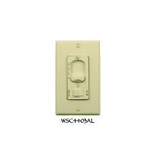  WSC4403AL - Dual Fan Light Wall Control ALMOND