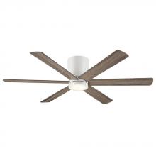  WR2028MW - Coldwater 52 Inch Indoor/Outdoor Smart Flush Mount Ceiling Fan