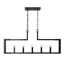  9020-LP BLK - Kinsington Linear Pendant in Matte Black