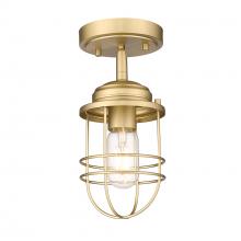  9808-SF BCB - Seaport Semi-Flush in Brushed Champagne Bronze