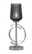  56-GP-4252 - Accent Lamp, Graphite Finish, 5" Smoke Textured Glass