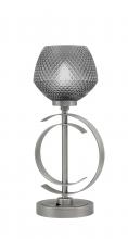  56-GP-4622 - Accent Lamp, Graphite Finish, 6" Smoke Textured Glass