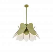  517056WG - Flor 26 In Avocado Green Pendant