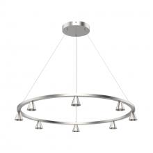  CH19933-BN-UNV - Dune 33-in Brushed Nickel LED Chandeliers