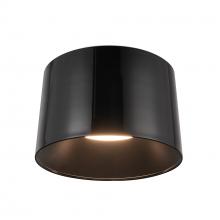  FM16520-JB-3WCCT-UNV - Etta 19-in Jet Black LED Flush Mount