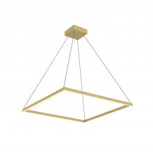  PD88132-BG - Piazza 32-in Brushed Gold LED Pendant