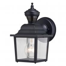  T0732 - Bedford Dualux 5.25-n. Outdoor Motion Sensor Wall Light Textured Black