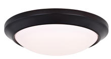  C0127 - Leo 16" LED Bluetooth Flush Mount Oil Burnished Bronze