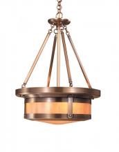  BCMH-20GW-BK - 20" berkeley open top pendant