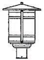  BP-11LGW-BK - 11" berkeley long body post mount