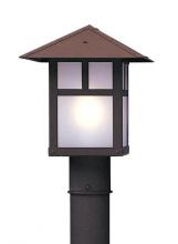  EP-9AGW-BK - 9" evergreen post mount with classic arch overlay