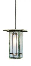  FSH-9LC-AB - 9" franklin long body stem hung pendant