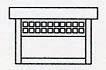  GCM-8GW-BK - 8" glasgow flush ceiling mount