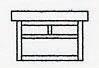  MCM-7TGW-AB - 7" mission flush ceiling mount with T-bar overlay