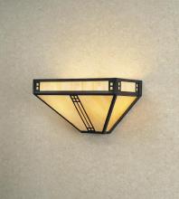  PS-12GW-BK - 12" prairie sconce