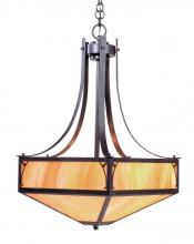  SGCH-20GW-BK - 20" saint george inverted chandelier