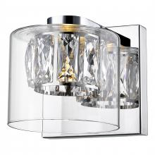  62555LEDD-MSS/CCLCLR - 1 Light LED Wall Sconce & Vanity