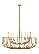  SLCH33127PAB - Sanchi X-Large Two Tier Chandelier