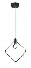  P1904-66A-L - Edison's Outline - 1 Light LED Pendant