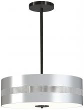  P1594-691 - Grid 3 - 4 Light Semi Flush & Pendant