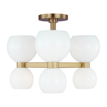  KSF1036BBSMG - Londyn Semi Flush Mount