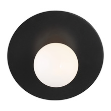  KW1041MBK - Nodes Large Angled Sconce