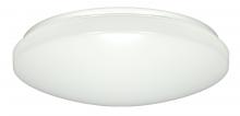  62/792R1 - 14" Flush Mounted LED Light Fixture - White Finish; 120-277 volts