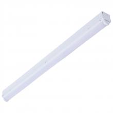  65/1220 - LED 2 Foot Strip Light; 10 Watts; 27K/30K/35K/40K/50K CCT Selectable; White Finish; 120-277 Volt