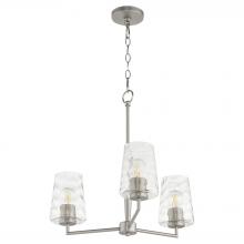  6204-3-65 - Goodwin 3 Light Chandelier, Satin Nickel