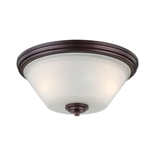  190071719 - Thomas - Pittman 14'' Wide 2-Light Flush Mount - Sienna Bronze